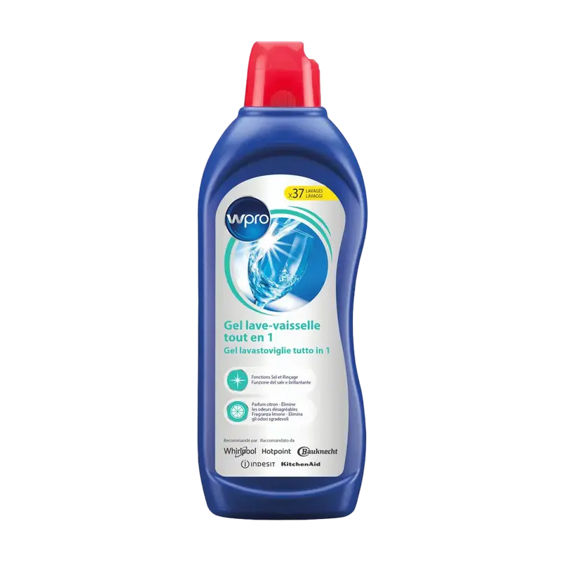 Detergent pentru mașini de spălat vase Whirlpool 484010678152, 750 ml