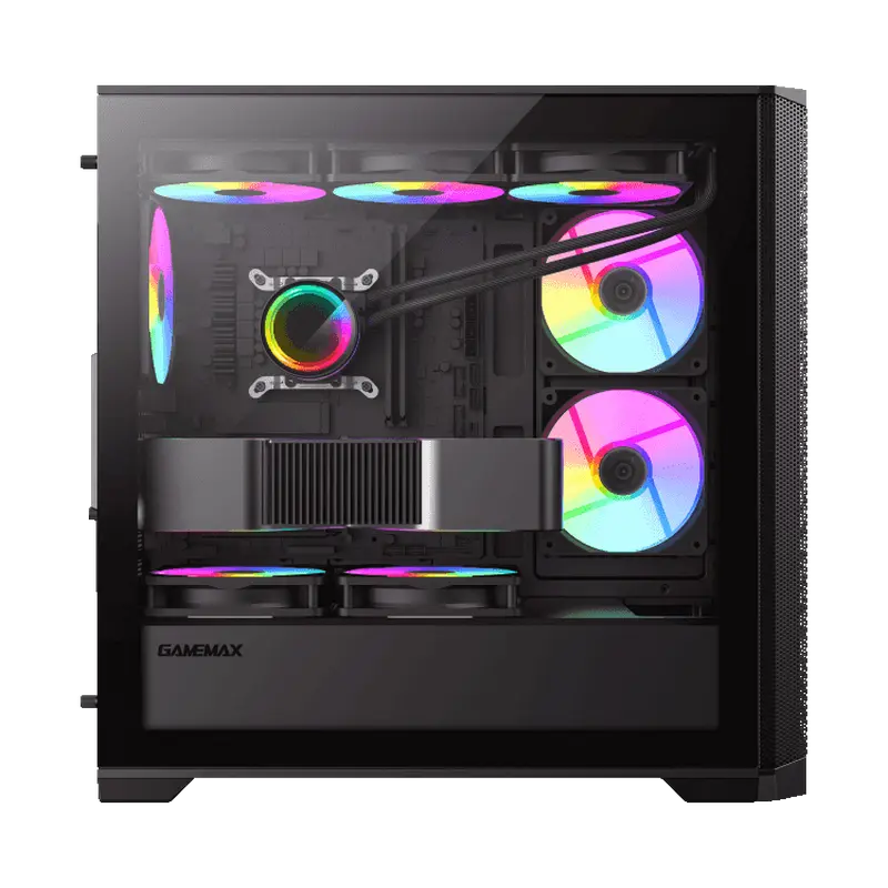 Carcasă PC Gamemax Destroyer MB, Micro-ATX, Fără PSU, Negru