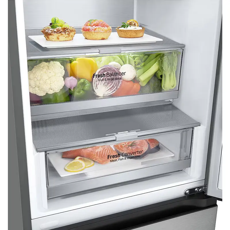 Frigider LG GBV7280CMB, Argintie