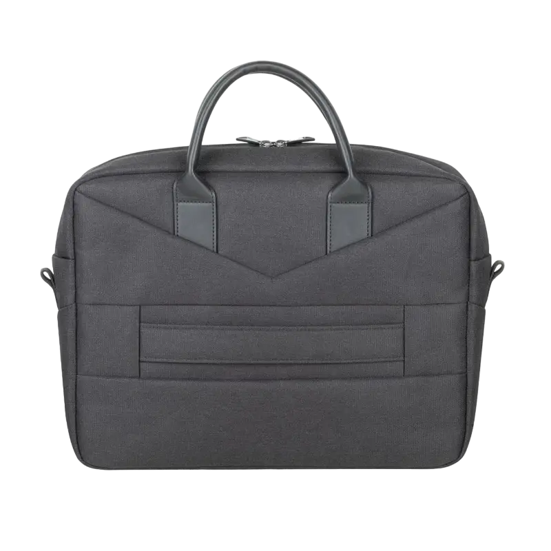 Geantă pentru Laptop Rivacase 8124, 15", Eco-Friendly rPET Poliester, Negru