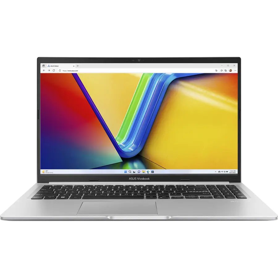 Laptop 15,6" ASUS Vivobook 15 M1502YA, Cool Silver, AMD Ryzen 7 5825U, 16GB/512GB, Fără SO