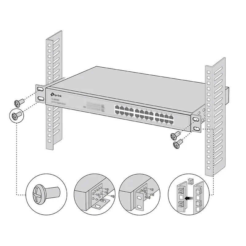 Kit de montare pe rack TP-Link RackMount Kit-13