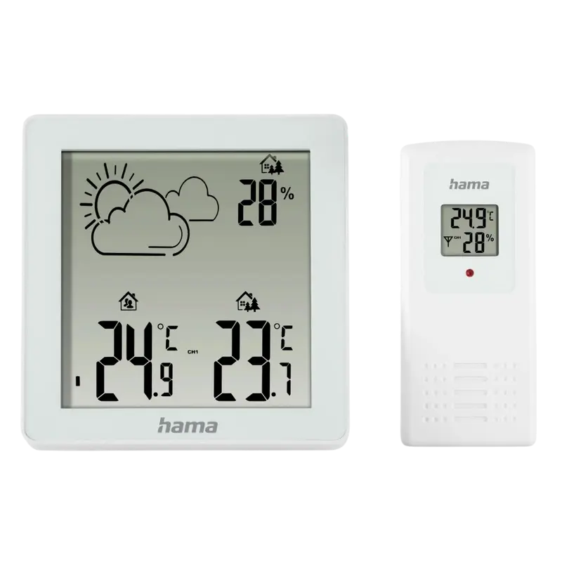 Датчик температуры и влажности HAMA..