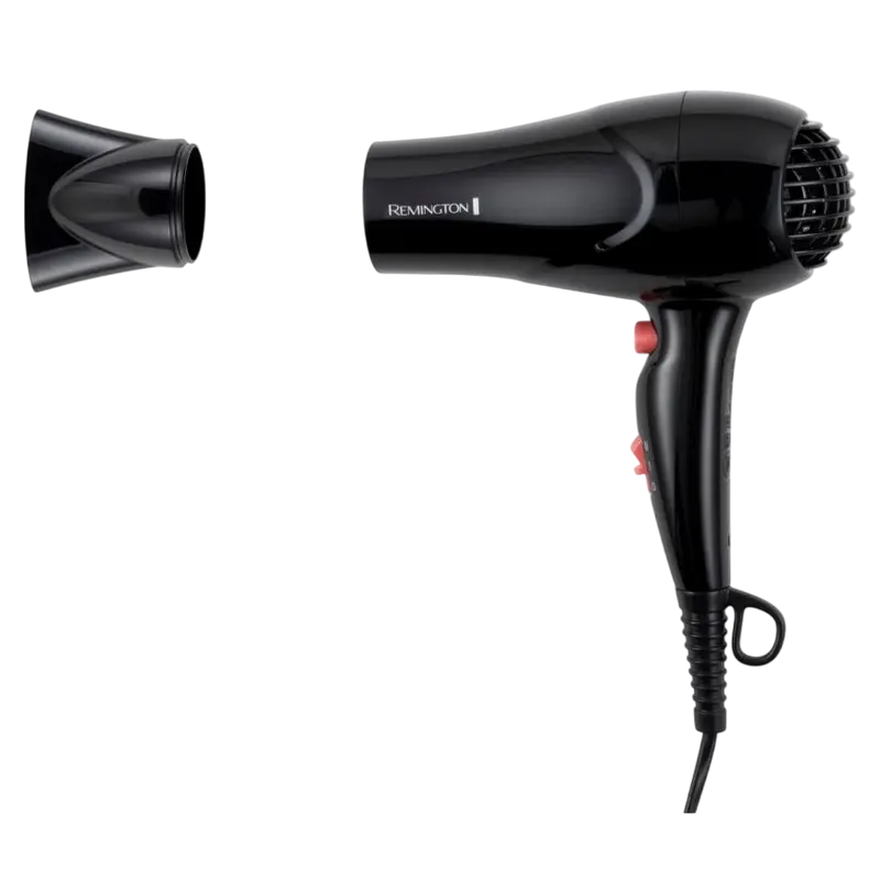 Uscător de păr Remington MyStylist D2000, 1900W, Negru