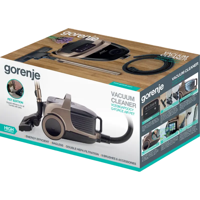 Aspirator Gorenje VCE08GAPGOCY, Bronz