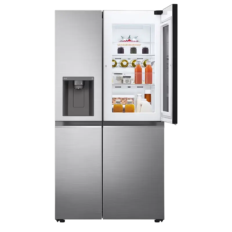 Холодильник LG GSXV80PZLE, InstaView Door-in-Door™, Серебристый