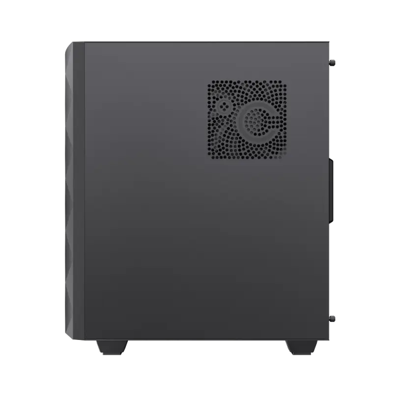 Carcasă PC Gamemax Diamond CP, Midi-Tower, Fără PSU, Negru