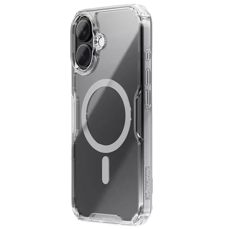 Husa Nillkin iPhone 16 - Nature TPU Pro Magnetic, Transparent