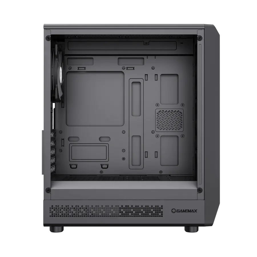 Carcasă PC Gamemax Forge MB, Midi-Tower, Fără PSU, Negru