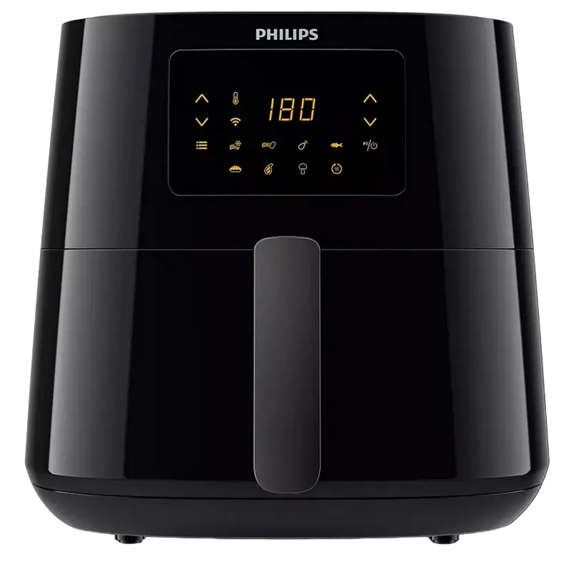 Friteuză cu aer cald Philips HD9280/90, Negru..