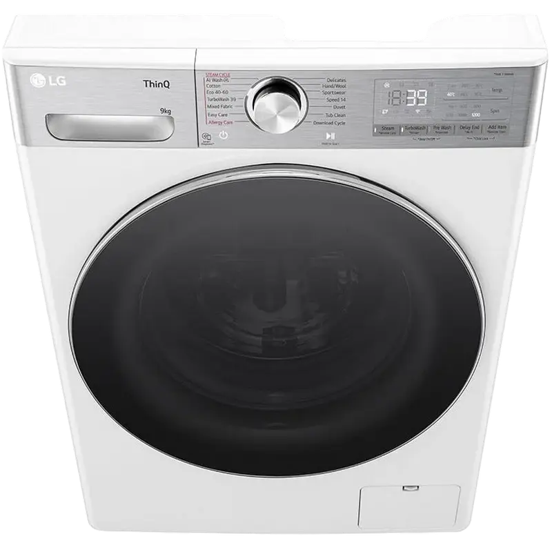 Mașina de spălat LG F2WR909P3W, 9kg, Alb