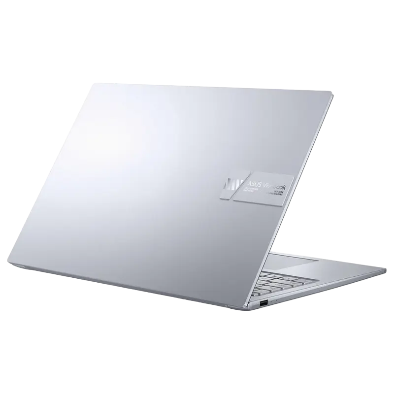 Laptop 16" ASUS Vivobook 16X M3604YA, Cool Silver, AMD Ryzen 7 7730U, 16GB/1024GB, Fără SO