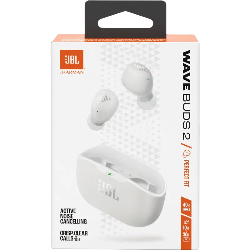 Căști JBL Wave Buds 2, Alb