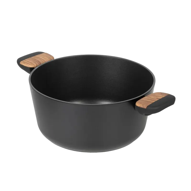 Cratiță RESTO 93188, 4.4L, 24cm, Negru, Maro