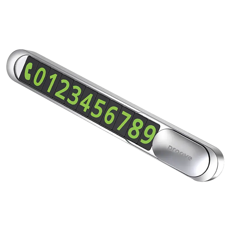 Cumpara  Diverse - Cartela de parcare Proove Metal Lock, Arginti..