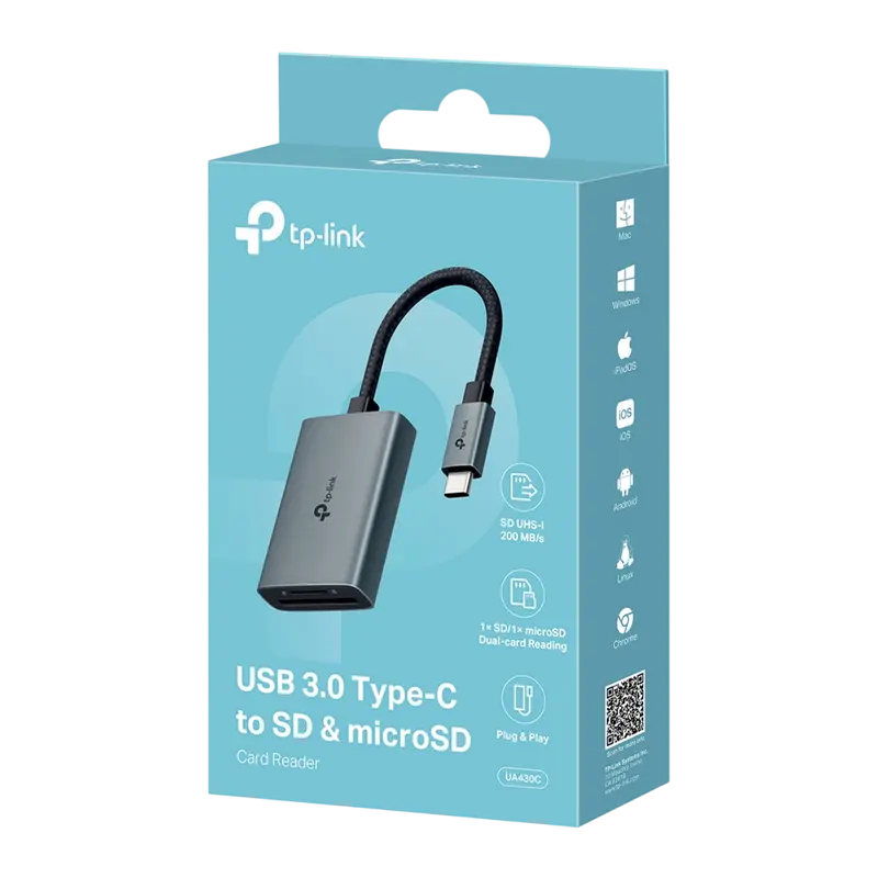 Type-C USB3.0 Card Reader TP-Link 