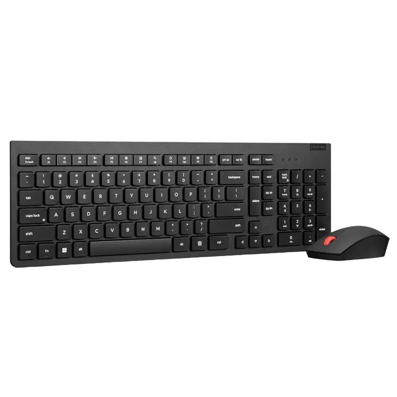 Клавиатура и мышь Lenovo Essential Gen2, Беспроводное, Чёрный