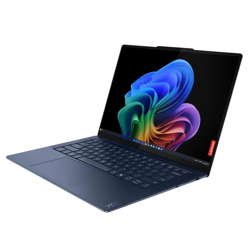 Ноутбук 14,5" Lenovo Yoga Slim 7 14Q8X9, Cosmic Blue, Qualcomm Snapdragon X Elite X1E-78-100, 32Гб/1024Гб, Windows 11 Home