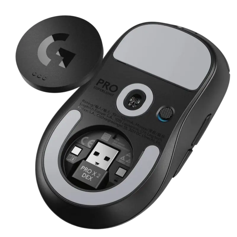 Mouse Wireless Logitech G PRO X Superlight 2 DEX, Negru