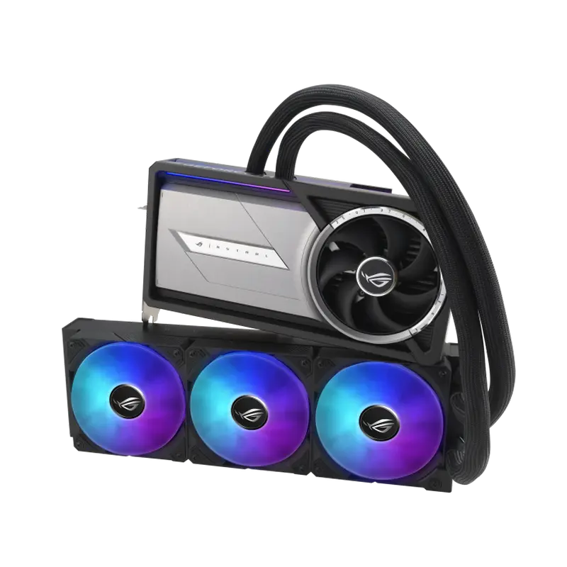 Placă Video ASUS ROG-ASTRAL-LC-RTX5090-O32G-GAMING, 32GB GDDR7 512bit