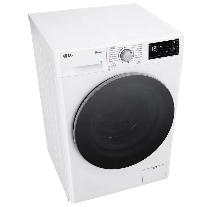 Mașină de spălat LG F4WR311S1WA, 11kg, Alb