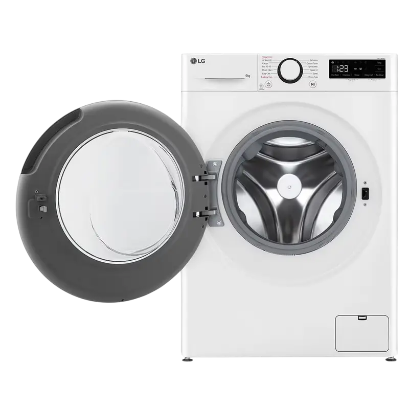 Mașina de spălat LG F2WR509SBW, 9kg, Alb