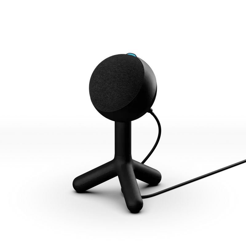 Microfonul de Joc Logitech Yeti Orb RGB, USB, Negru