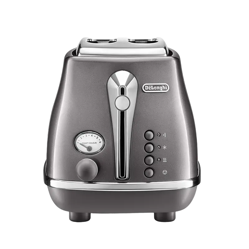 Toaster DeLonghi CTOT 2103 GY, Icona Metallics