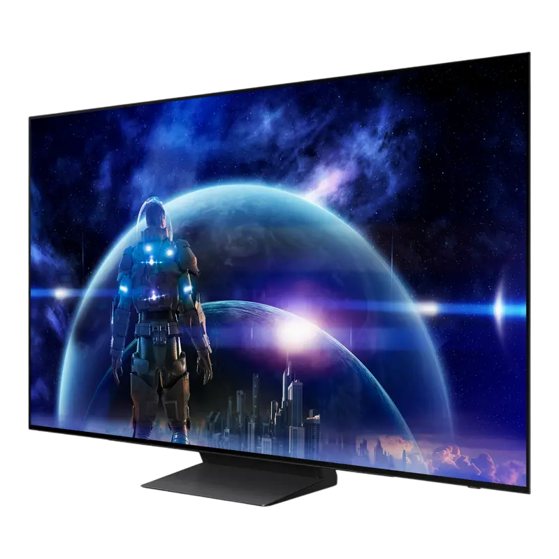 48" OLED SMART Телевизор Samsung QE48S90DAEXUA, 3840x2160 4K UHD, Tizen, Чёрный