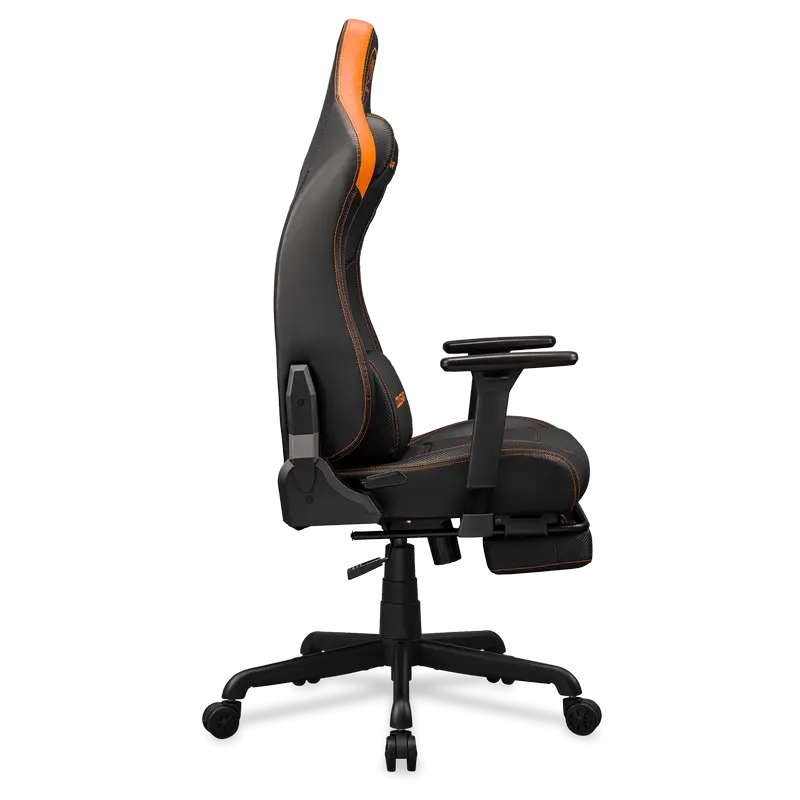 Scaun Gaming Cougar Armor EVO S, PU Piele, Negru | Portocaliu