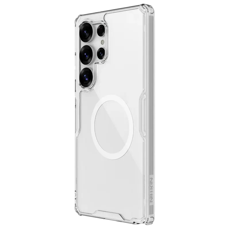 Husa Nillkin Nature Pro Magnetic pentru Samsung Galaxy S25 Ultra, Transparenta
