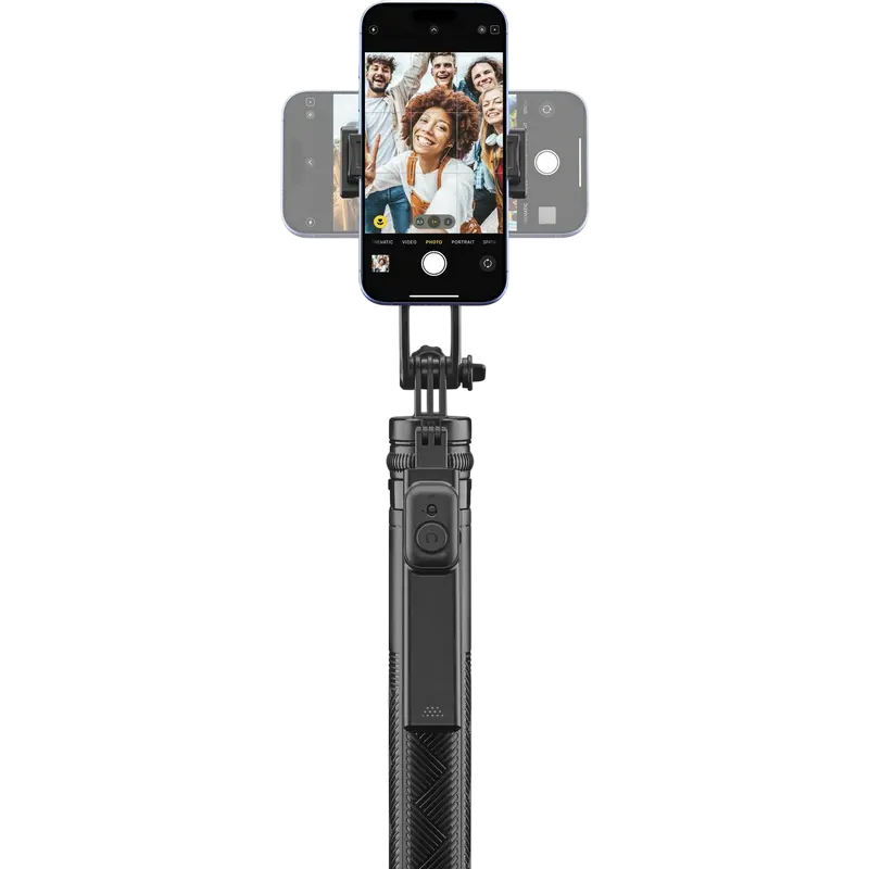 Монопод для селфи Cellularline Selfie Stick Max, Черный