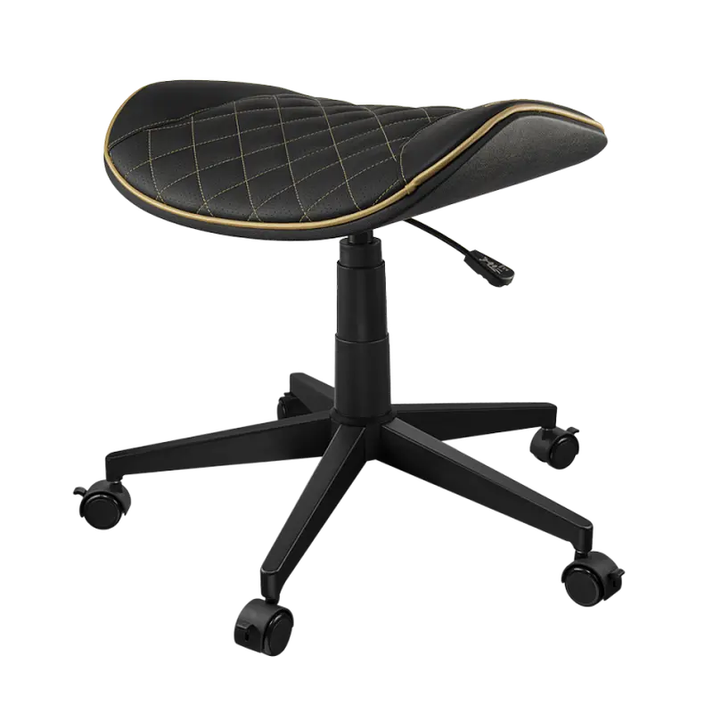 Scaun Gaming Cougar Crosser, Piele Eco, Auriu