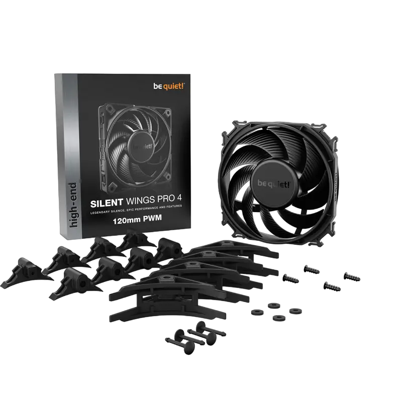 Ventilator PC be quiet! Silent Wings Pro 4 PWM, 120 mm