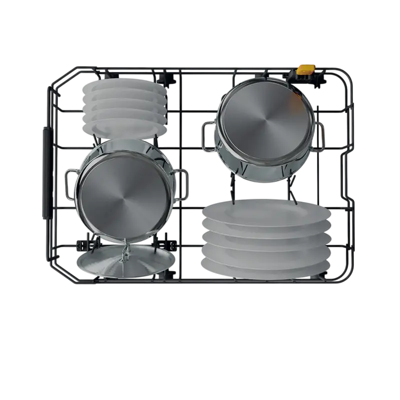 Mașină de spălat vase Whirlpool WH6IC11BS7LSA0, Negru