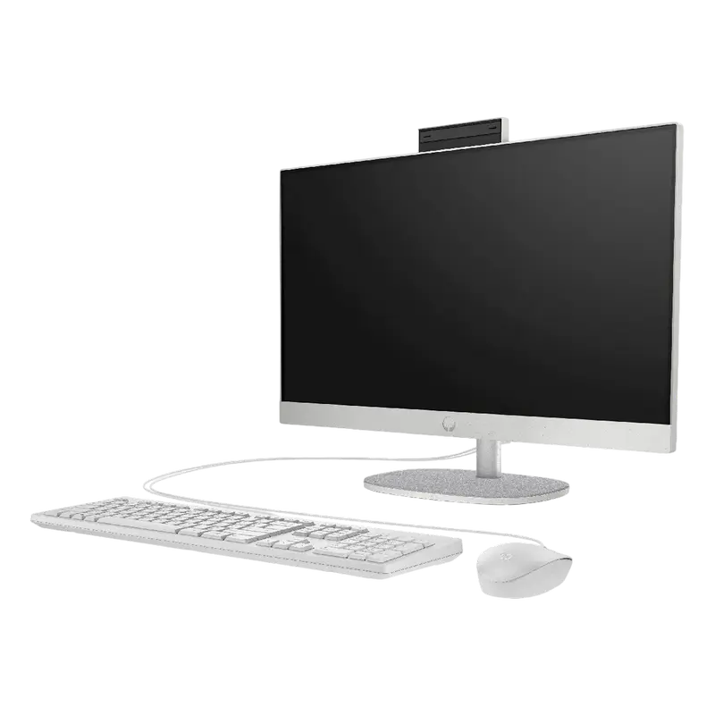 Computer All-in-One HP 24-cr0072ci, 23,8", AMD Ryzen 5 7520U, 16GB/512GB, FreeDOS, Alb