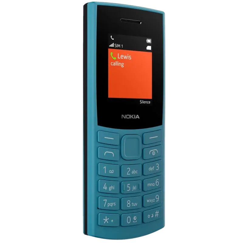 Telefon mobil Nokia 105 4G (2023), Albastru oceanic