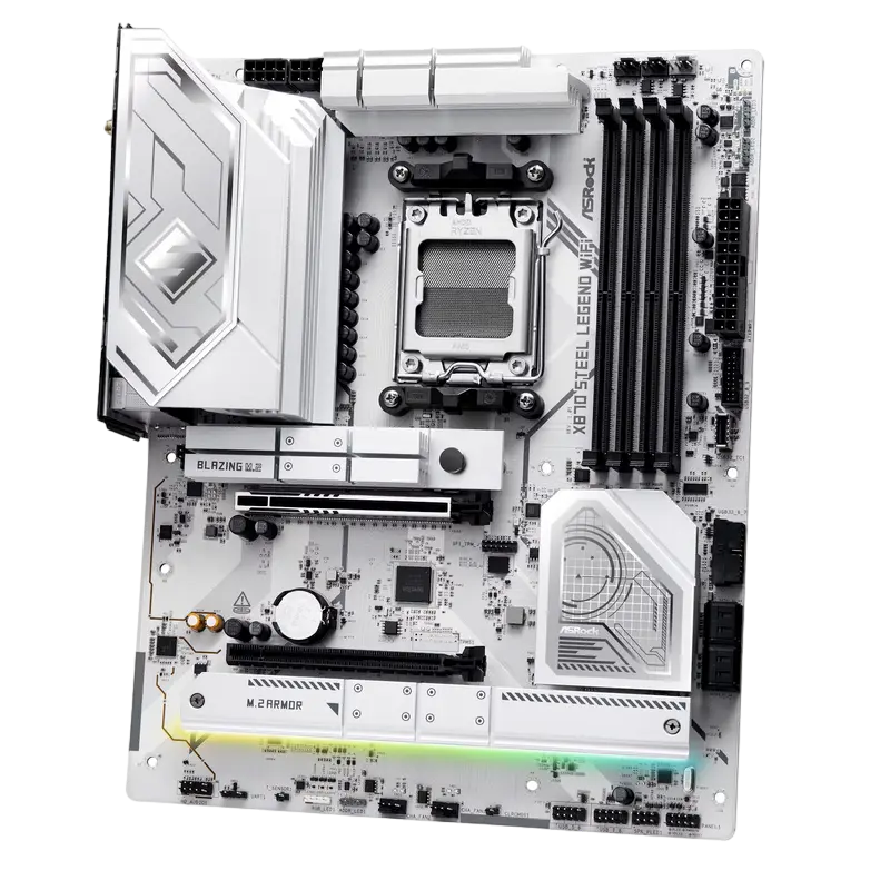 Placă de bază ASRock X870 STEEL LEGEND WIFI, AM5, AMD X870, ATX