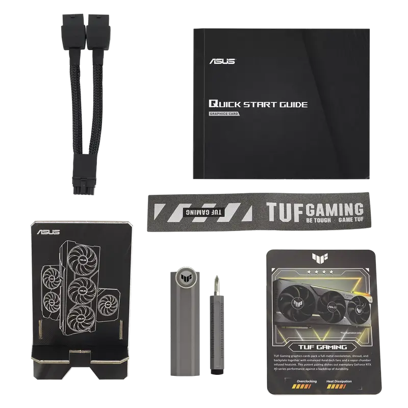 Placă Video ASUS TUF-RTX4070TIS-O16G-GAMING, 16GB GDDR6X 256bit