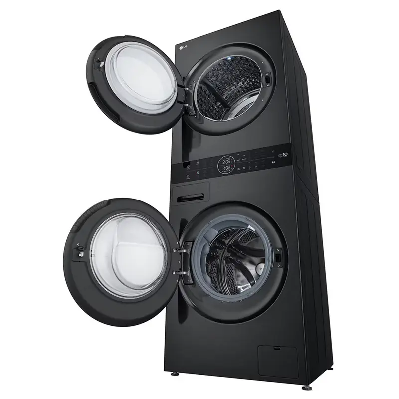 Mașină de spălat cu uscător LG WT1210BBF, 12kg, Negru