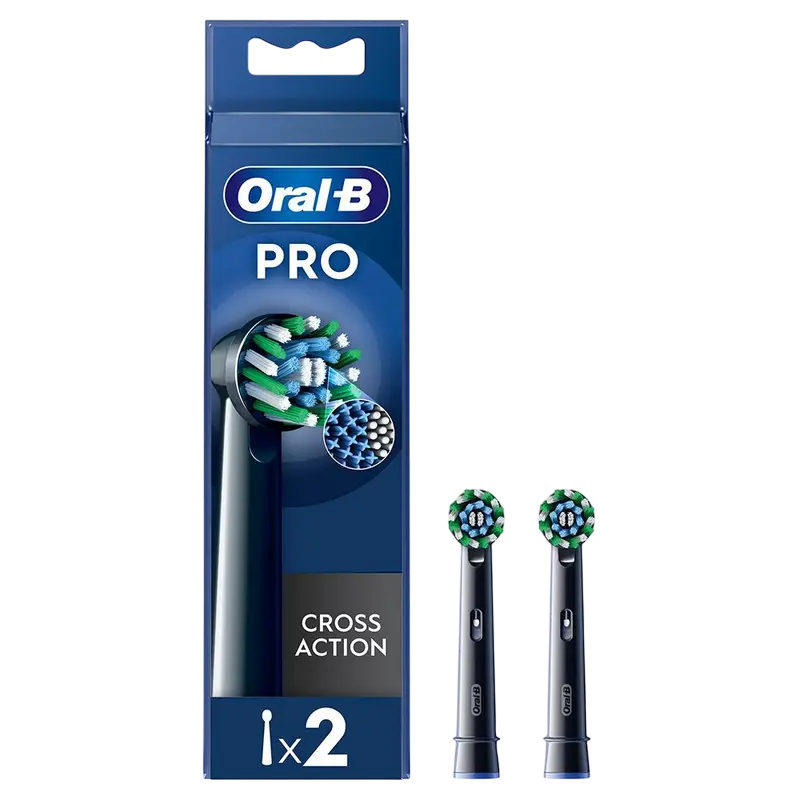 Duză pentru periuța de dinți electrică Braun Oral-B Pro Cross Action, Negru