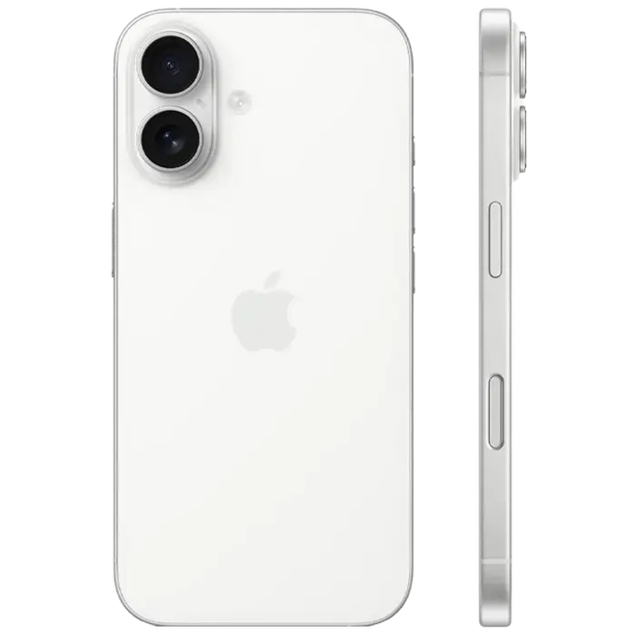 Smartphone Apple iPhone 16, 256Gb, Alb