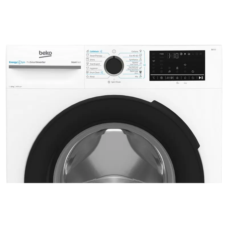 Стиральная машина Beko BM3WFU410415WB, 10кг, Белый