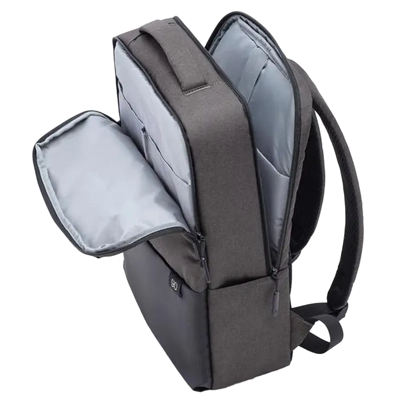 Rucsac NINETYGO Light Business Commuting, 15.6", Poliester, Gri inchis