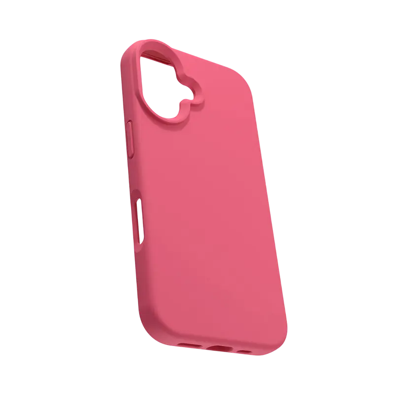 Чехол Etteri Silicone Mag для Apple iPhone 16, Raspberry