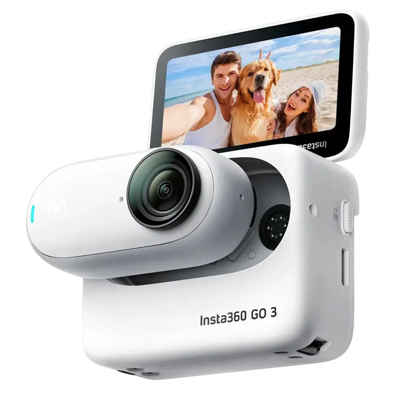 Cameră Video Sport Insta360 GO 3S Standard Edition, Alb