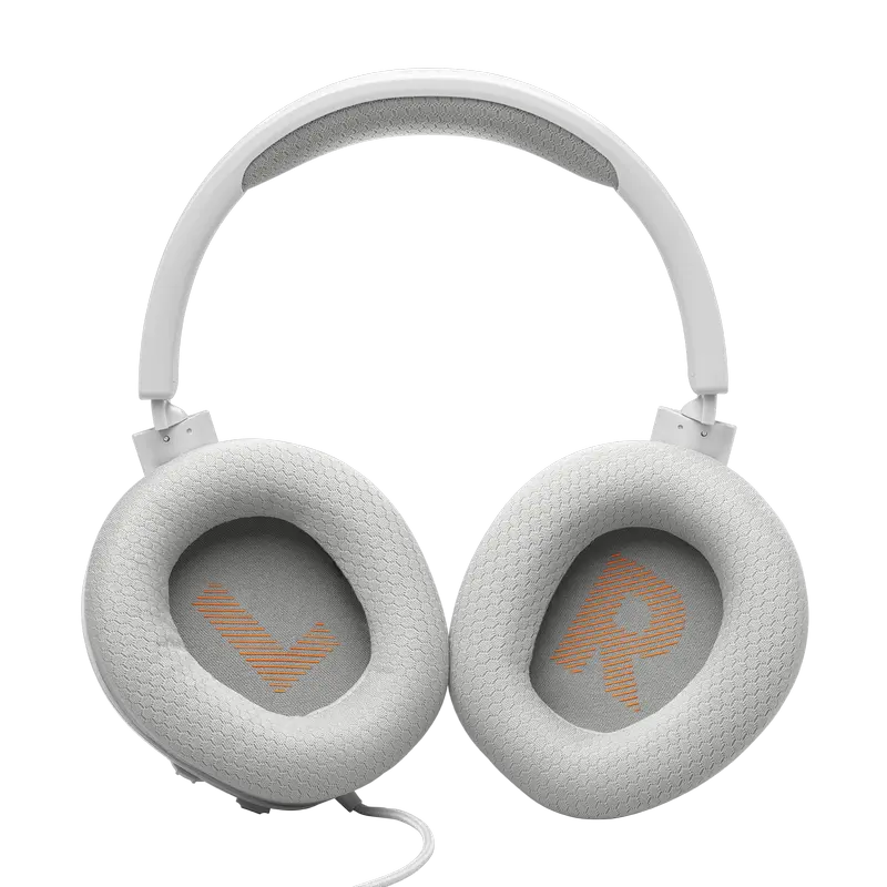 Căști gaming JBL Quantum 100M2, Cu fir, Alb