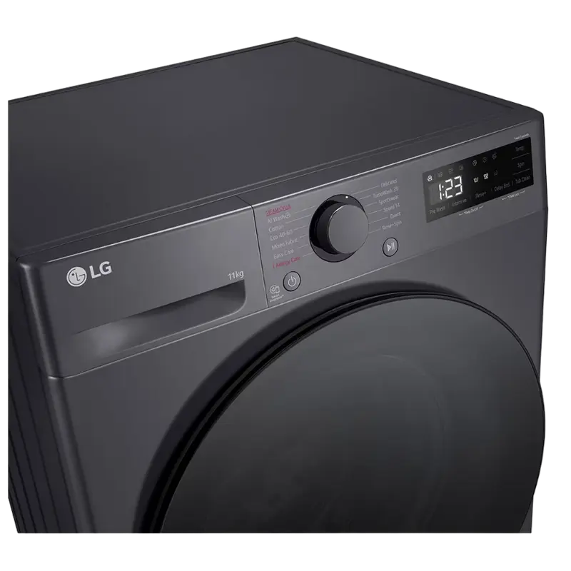 Mașină de spălat LG F4WR511S2M, 11kg, Negru