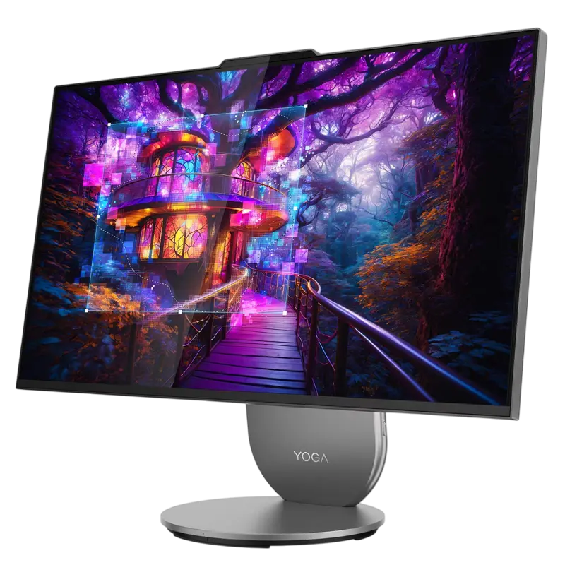 Моноблок Lenovo Yoga 27IAH10, 27", Intel Core Ultra 5 125H, 16Гб/1024Гб, Windows 11 Pro, Luna Grey