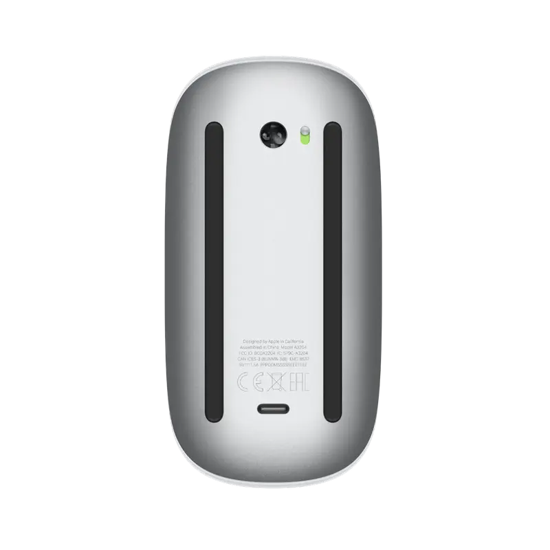 Mouse Wireless Apple Magic Mouse 2 A3204 USB-C, Multi-Touch Surface, Alb